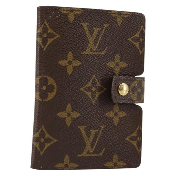 LOUIS VUITTON Monogram PDA Cover Etui Palm V Day Planner Cover LV Auth 145700 - Picture 1 of 16